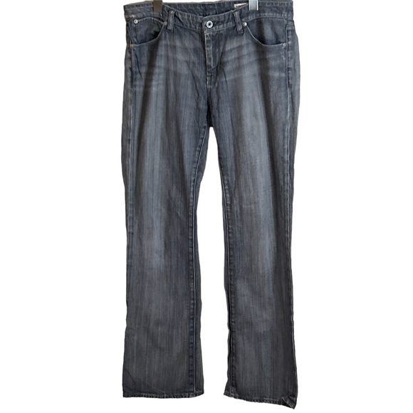 Vintage  Polo Ralph Lauren Victoria Jeans Blue Boot Cut Low Rise Pockets Size 10 - Picture 1 of 8